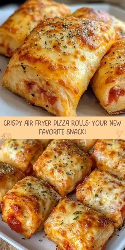 Crispy Air Fryer Pizza Rolls