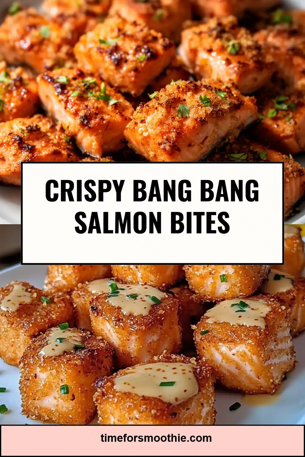 Crispy Bang Bang Salmon Bites