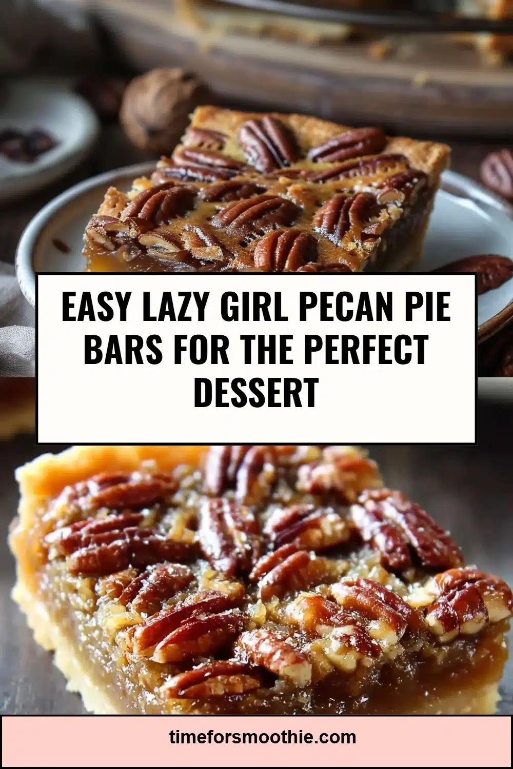 Easy Lazy Girl Pecan Pie Bars For The Perfect Dessert
