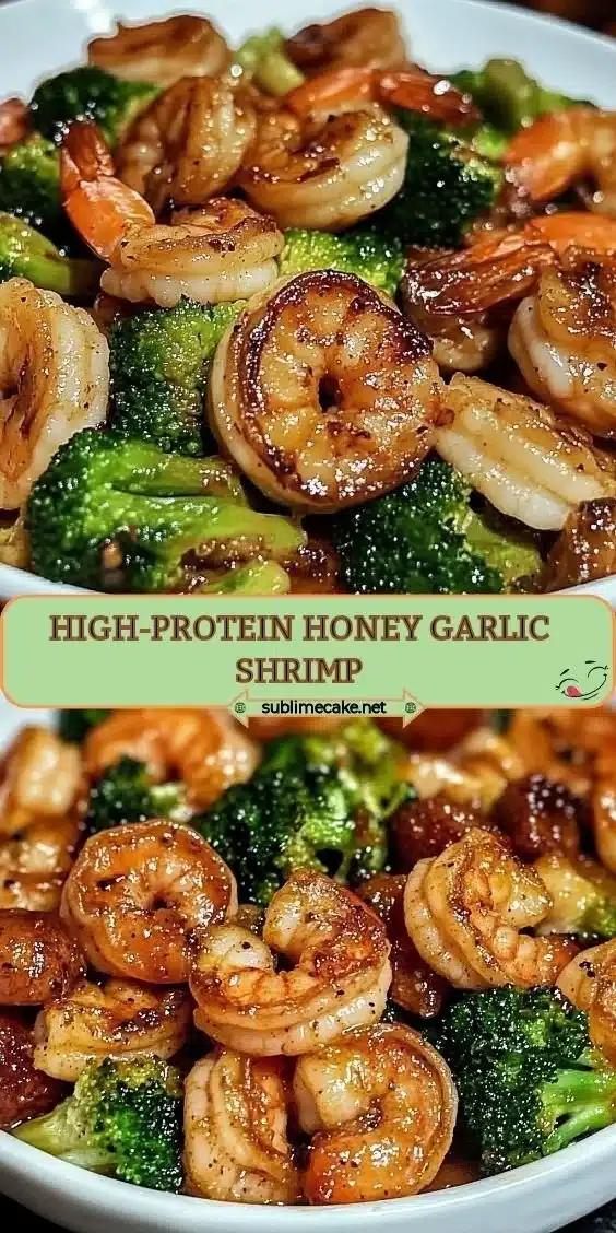 High-Protein Honey Garlic Shrimp