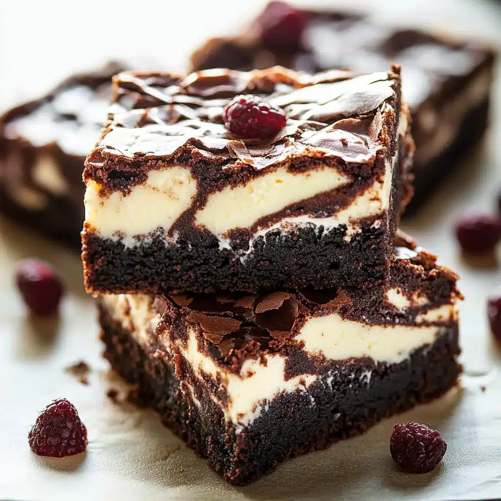 Indulgent Cheesecake Brownies