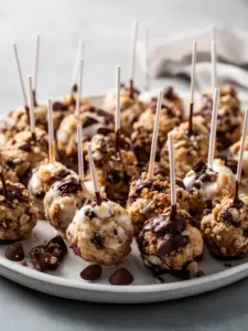 Delicious cake pops ready to enjoy, featuring a colorful and fun design.