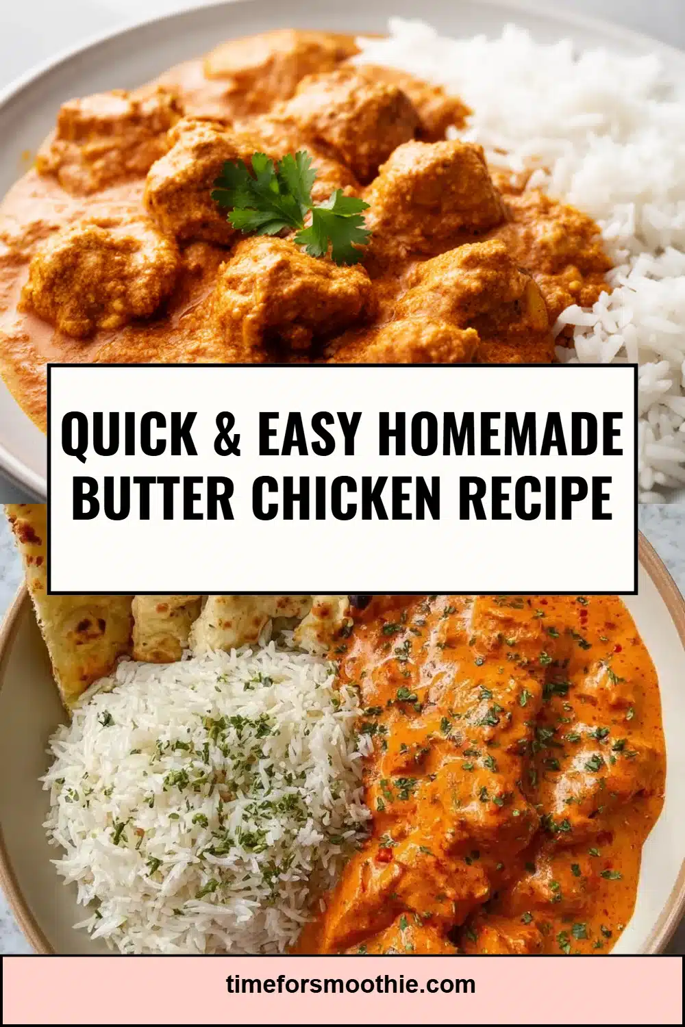 Quick & Easy Homemade Butter Chicken Recipe