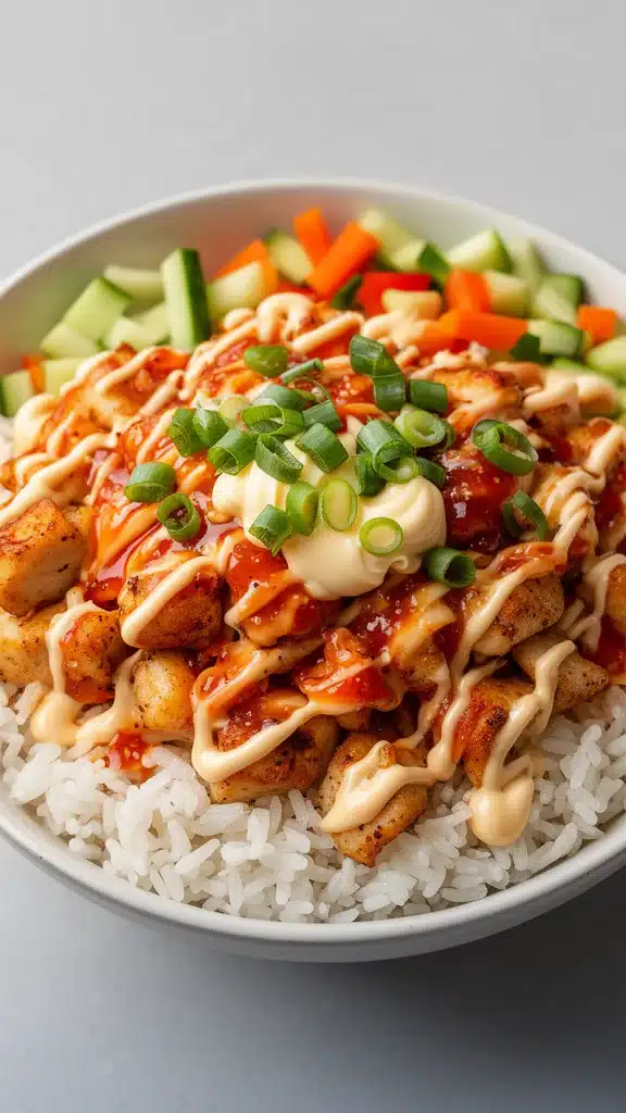 Bang Bang Chicken Bowl