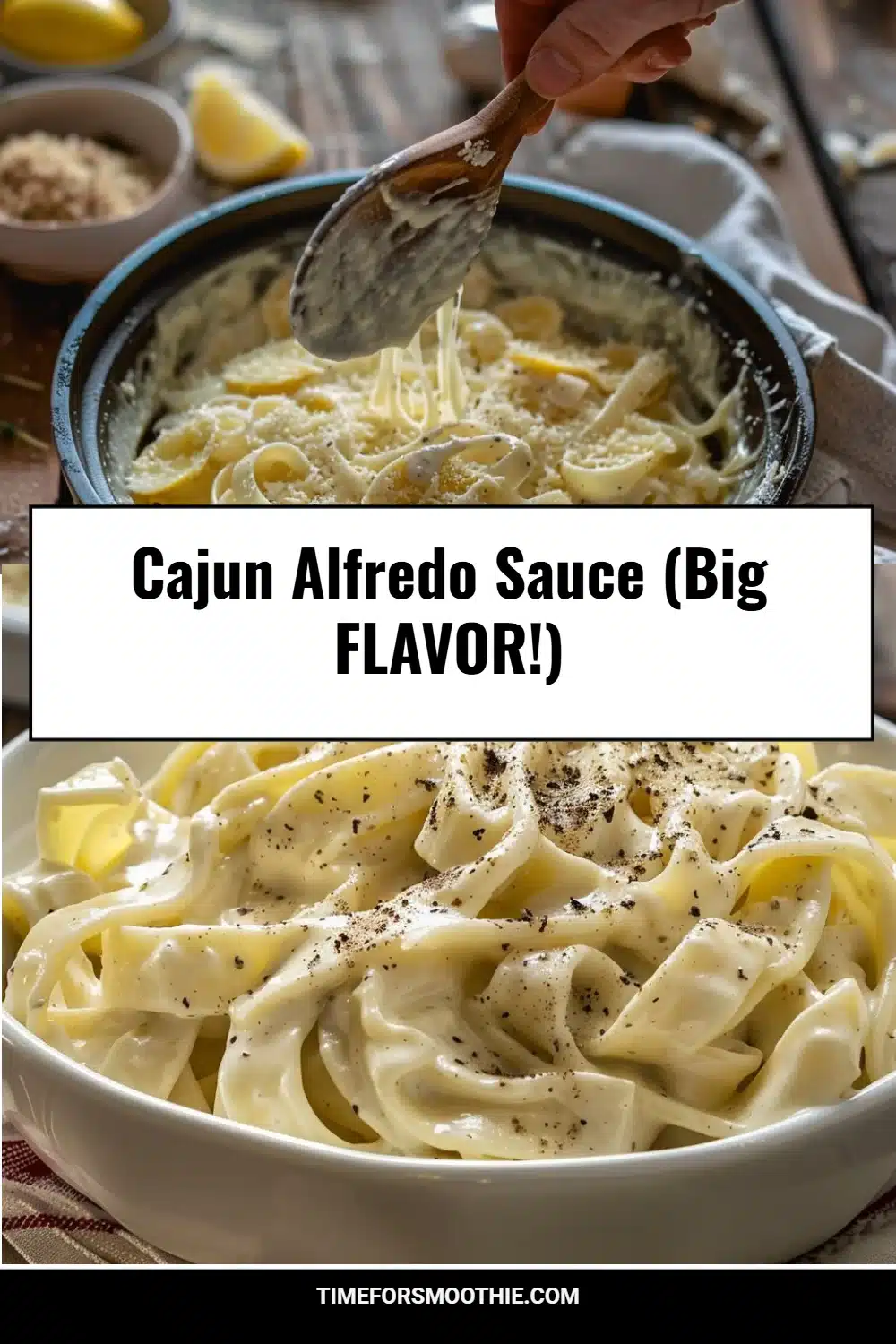 Cajun Alfredo Sauce (Big FLAVOR!)