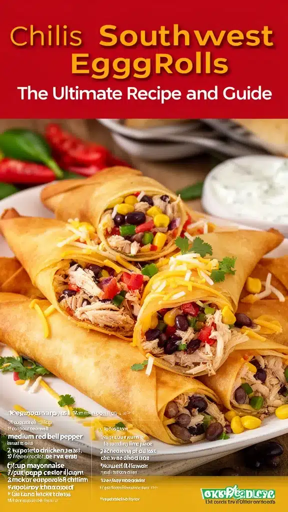 Chilis Southwest Eggrolls: The Ultimate Recipe and Guide
