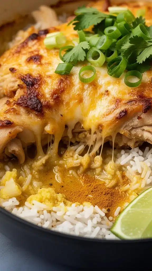 Coconut Chicken Brothy Rice: A Cozy One-Pot Delight!