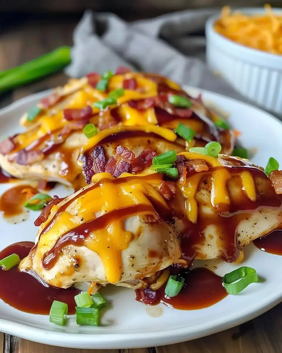 Cowboy BBQ Bacon Cheddar Chicken
