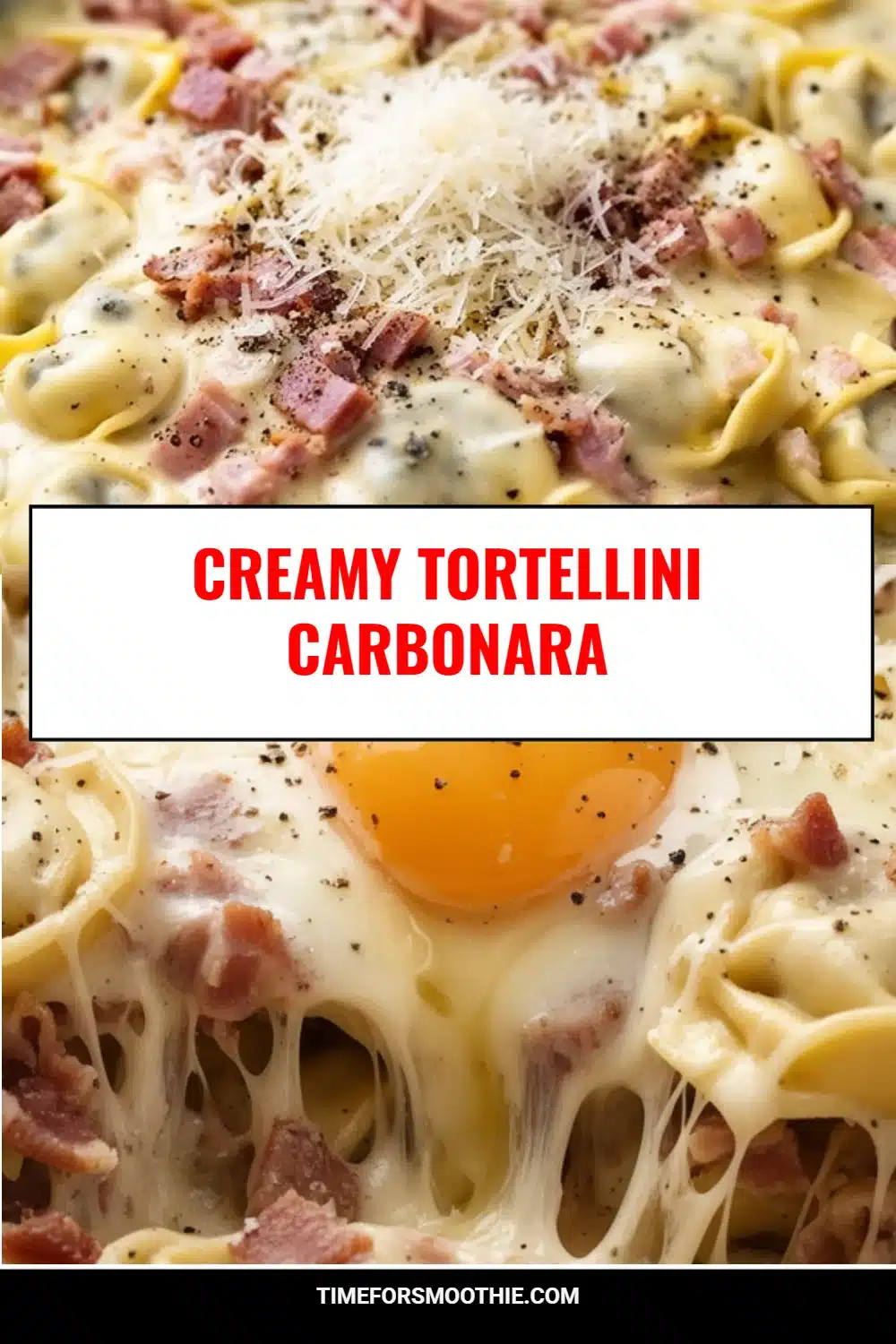 Creamy Tortellini Carbonara
