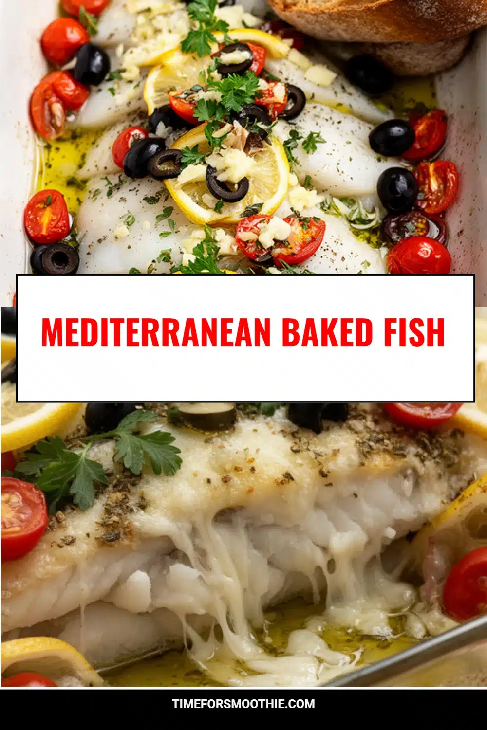 Mediterranean Baked Fish