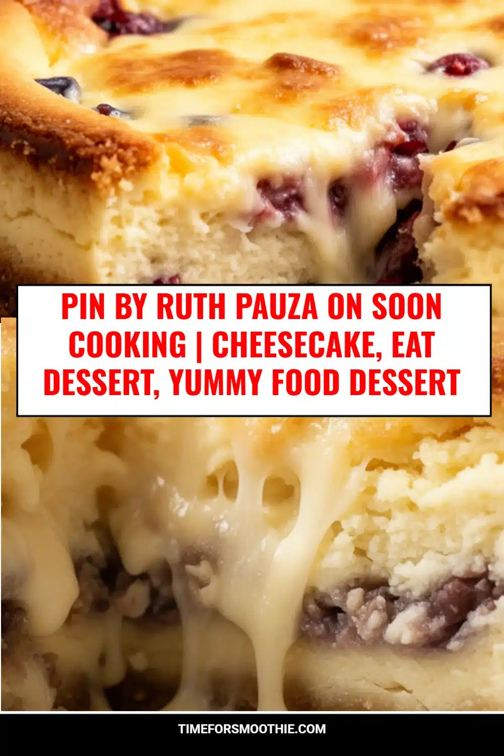 Pin by Ruth Pauza on Soon Cooking | Cheesecake, Eat dessert, Yummy food dessert