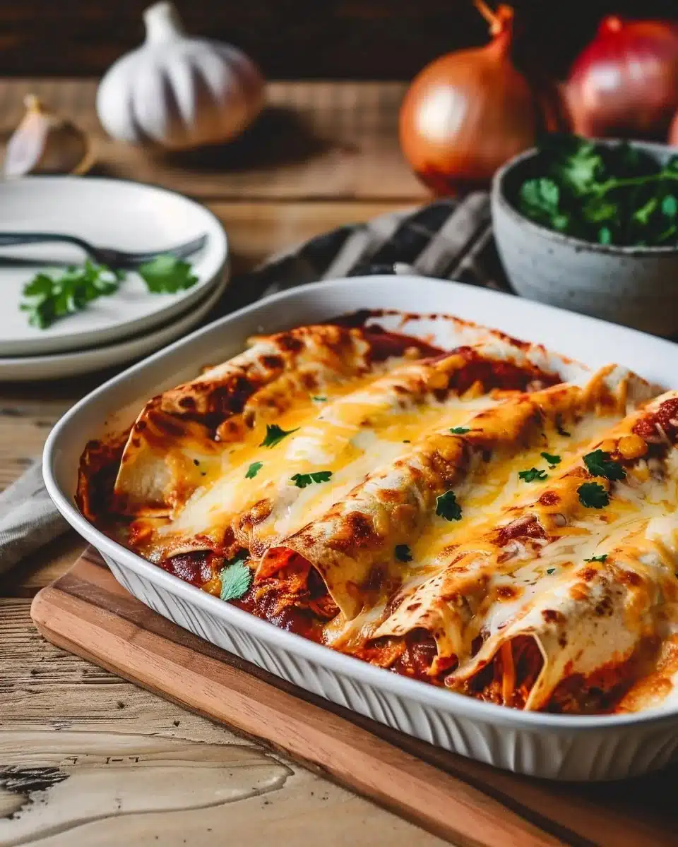 Quick and Easy Enchiladas