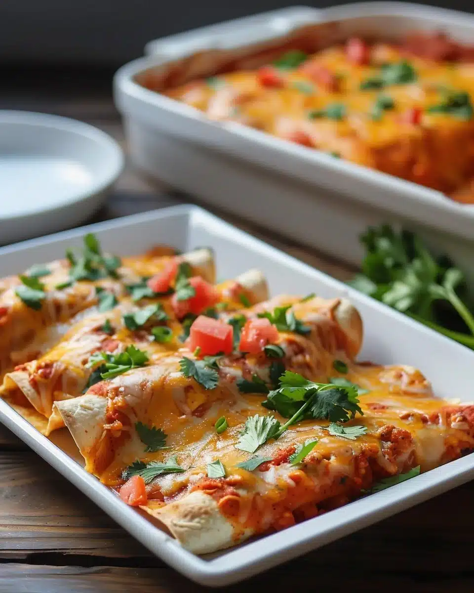 Quick and Easy Enchiladas