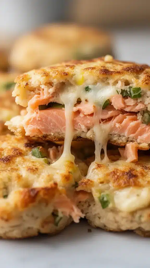 Salmon protein bites