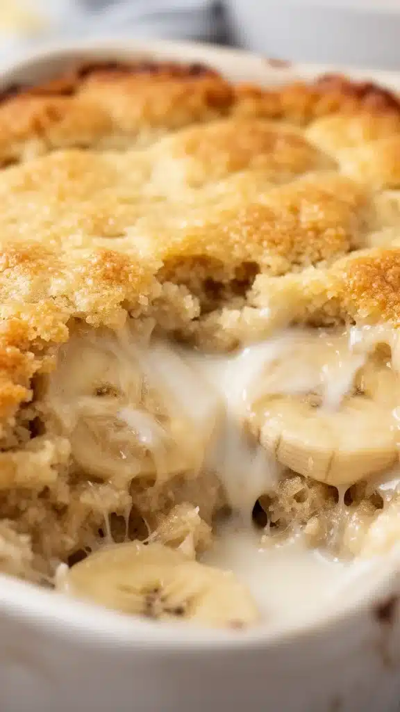 Southern Banana Cobbler