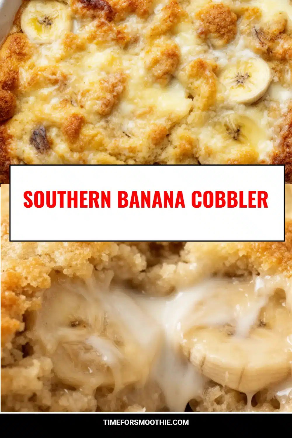 Southern Banana Cobbler